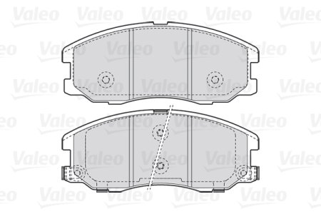 Klocki hamulcowe VALEO 301942 4808861 OPEL ANTARA 06- przód