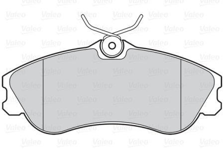 Klocki hamulcowe VALEO 302018 23346.19.3 CITROEN XSARA PICASSO 00-11