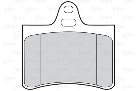 Klocki hamulcowe VALEO 302021 23305.15.4 CITROEN C5 01-08 tył