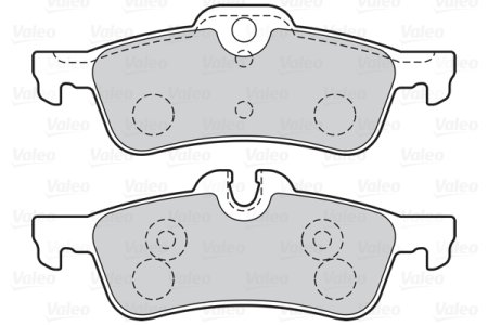 Klocki hamulcowe VALEO 302040 23716.16.5 MINI COOPER,ONE 01-03 tył