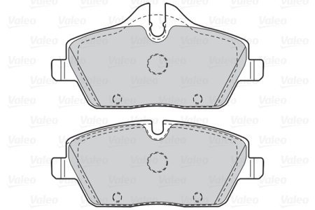 Klocki hamulcowe VALEO 302049 34116772892 MINI COOPER 07- przód