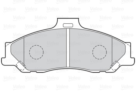 Klocki hamulcowe VALEO 302060 UHY13323ZA MAZDA B-SERIA 99-06