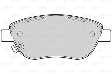 Klocki hamulcowe VALEO 302069 1605354 OPEL CORSA D 06-14 1,3CDTI