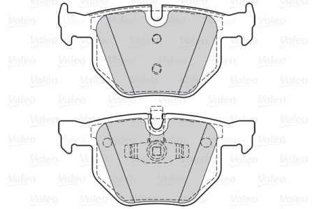 Klocki hamulcowe VALEO 302075 34216775678 BMW 3 E90 05- tył