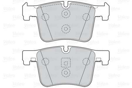 Klocki hamulcowe VALEO 302138 34106859181 BMW X3 F25 10- przód