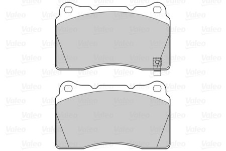 Klocki hamulcowe VALEO 302295 26296FE040 SUBARU IMPREZA WRX 01- przód