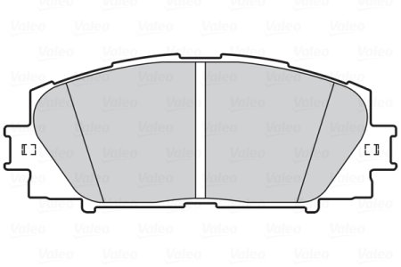 Klocki hamulcowe VALEO 302334 0446547060 TOYOTA PRIUS 08