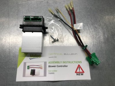 Moduł elektroniczny VALEO 710355 6441L2 CITROEN