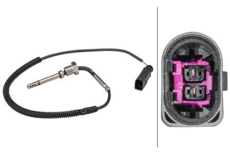 Czujnik temperatury spalin HELLA 6PT 358 181-501 038906088D AUDI