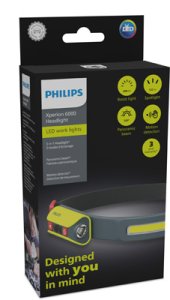Lampa czołowa LED PHILIPS X60HEADX1 HEADLIGHT z czujnikiem ruchu