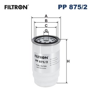Filtr paliwa FILTRON PP875/2 31922-D3900 HYUNDAI