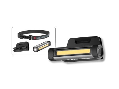 Lampa robocza FLEX WEAR SCANGRIP 03.5811 HEADLIGHT z opcją lampy czołowej