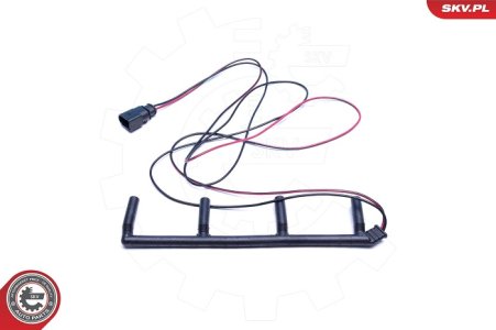 Wiązka świec żarowych SKV 53SKV018 6Q0971220A VW POLO SKODA FABIA I II