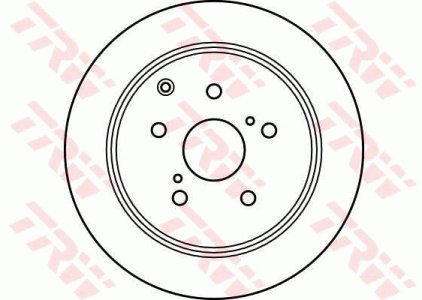 Tarcza hamulcowa TRW DF4017 4243114120