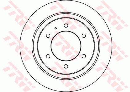 Tarcza hamulcowa TRW DF4030 569104