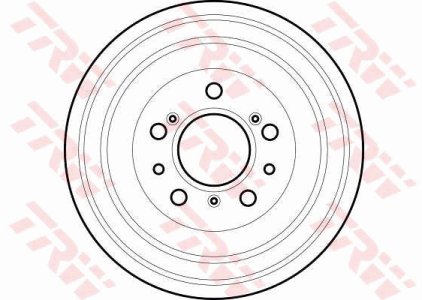 Bęben hamulcowy TRW DB4023 4449694