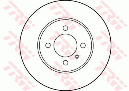Tarcza hamulcowa TRW DF1569 34111154747