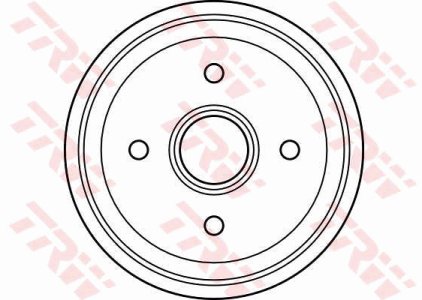 Bęben hamulcowy TRW DB4159 424744
