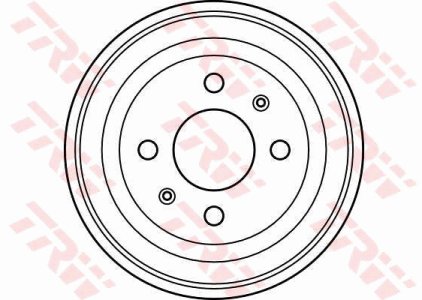 Bęben hamulcowy TRW DB4013 4379680