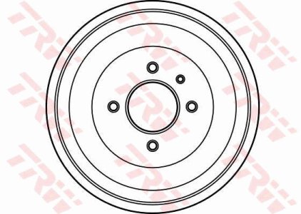 Bęben hamulcowy TRW DB4026 34211158556