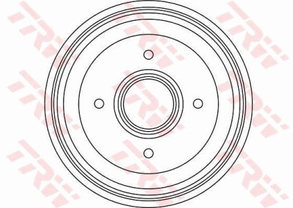 Bęben hamulcowy TRW DB4066 7700783030