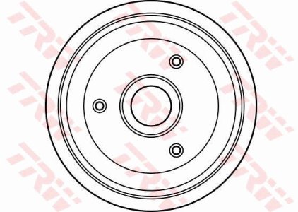 Bęben hamulcowy TRW DB4129 424733
