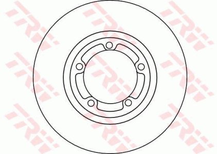 Tarcza hamulcowa TRW DF4102 581294A000