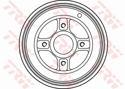 Bęben hamulcowy TRW DB4214 7700827866