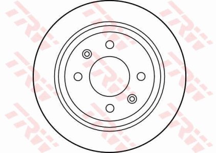 Tarcza hamulcowa TRW DF1669 8970717