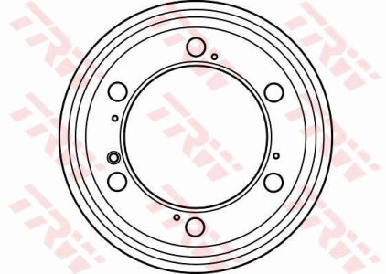 Bęben hamulcowy TRW DB4087 291609617