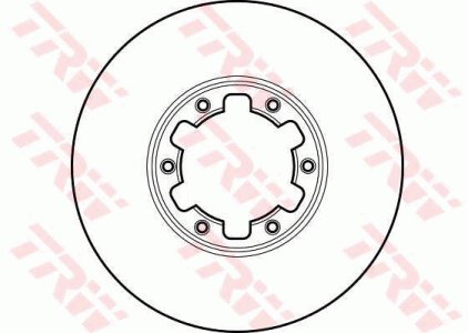 Tarcza hamulcowa TRW DF2625 40206F3901