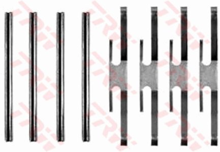 Zestaw montażowy klocków hamulcowych TRW PFK174 16010120