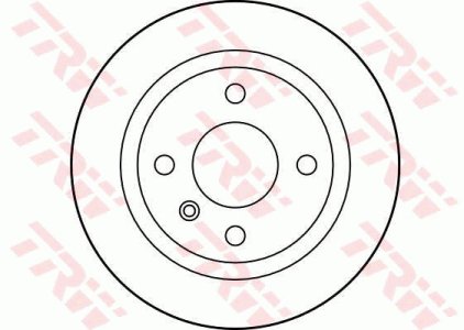 Tarcza hamulcowa TRW DF4301 34300327