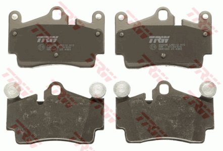 Klocki hamulcowe TRW GDB1653 23694167