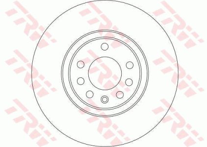 Tarcza hamulcowa TRW DF4246 569061