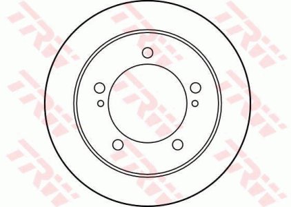 Tarcza hamulcowa TRW DF3165 5521156B00