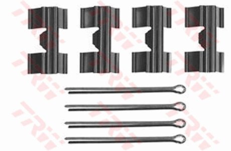 Zestaw montażowy klocków hamulcowych TRW PFK256 6060969