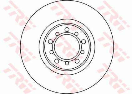 Tarcza hamulcowa TRW DF1586 1264210512