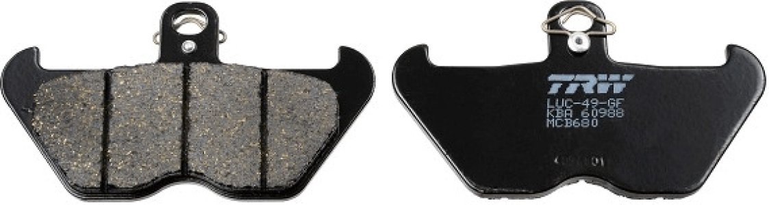 Klocki hamulcowe TRW MCB680 