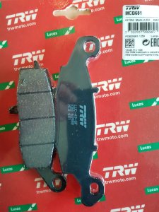 Klocki hamulcowe TRW MCB681 