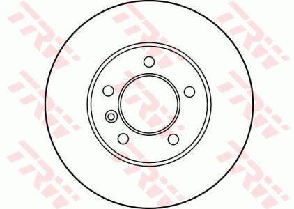 Tarcza hamulcowa TRW DF1804 JLM1826