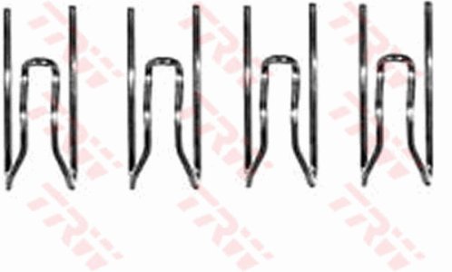 Zestaw montażowy klocków hamulcowych TRW PFK318 41152000