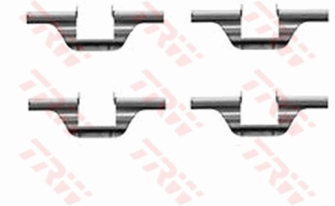 Zestaw montażowy klocków hamulcowych TRW PFK320 4211263