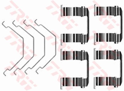 Zestaw montażowy klocków hamulcowych TRW PFK331 126115800