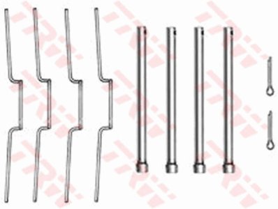 Zestaw montażowy klocków hamulcowych TRW PFK346 6061176