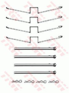 Zestaw montażowy klocków hamulcowych TRW PFK358 1131172