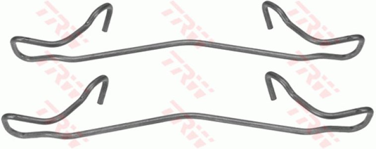 Zestaw montażowy klocków hamulcowych TRW PFK360 4201189