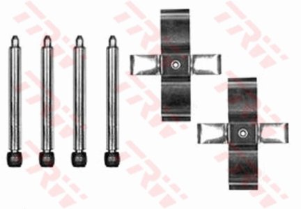 Zestaw montażowy klocków hamulcowych TRW PFK379 41195000