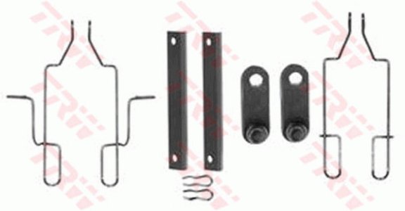 Zestaw montażowy klocków hamulcowych TRW PFK356 442765