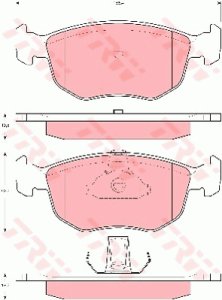 Klocki hamulcowe TRW GDB1618 21358195